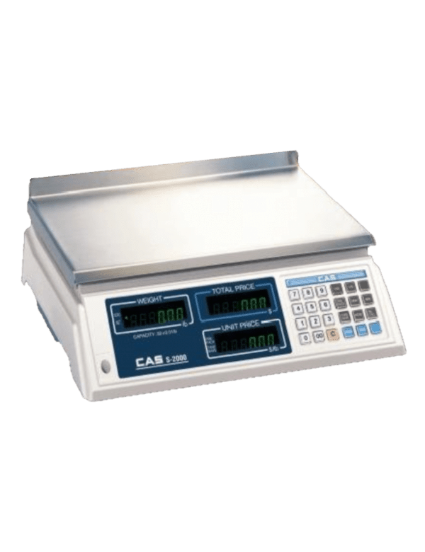 Balance calculatrice de prix CAS S-2000